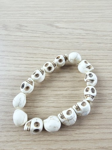 Bracelet tête mort skull - bracelet,