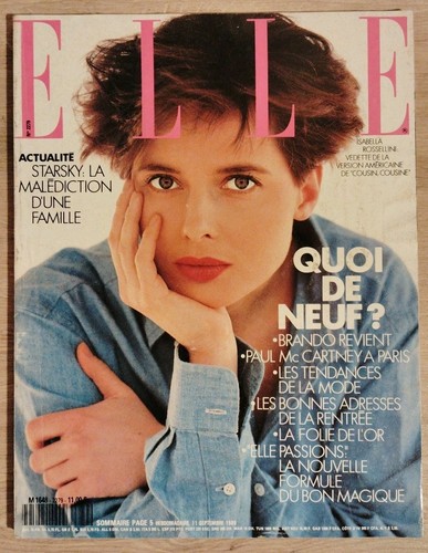 French magazine elle - french,