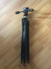 Manfrotto - Trépied avec colonne à crémaillère (ref. 495b) + rotule (ref. 229)