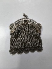 Ancien porte-monnaie en cotte