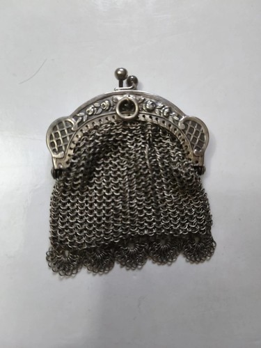 Ancien porte monnaie cotte - ancien, en