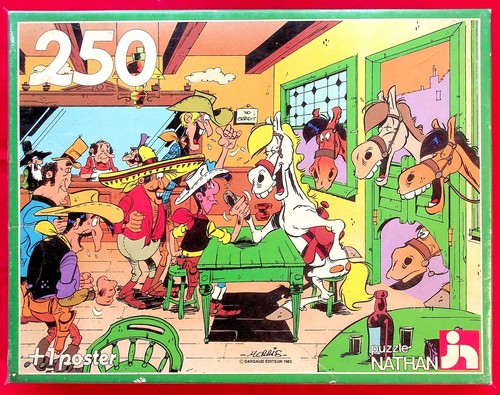 Lucky luke puzzle 250 - luke,