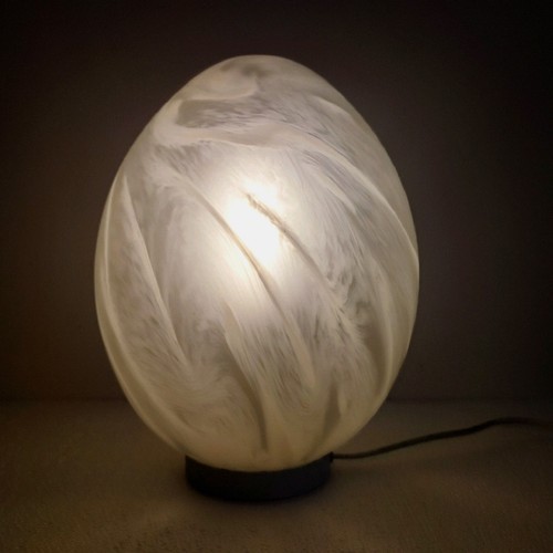 Lampe oeuf vintage verre - vintage, en