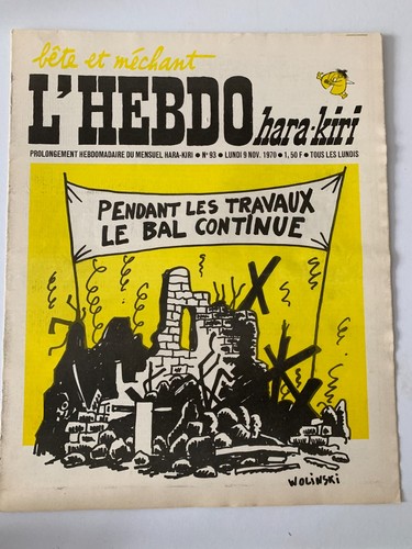Hara kiri hebdo du - hara,