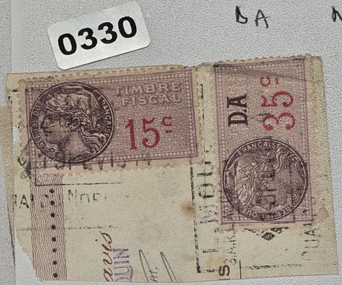 0330 lot timbres fiscaux - 2,