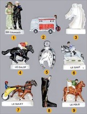 2011 THIBAULT BERGERON UN DIMANCHE AUX COURSES FEVE PORCELAINE 3D AU CHOIX