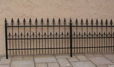 Fer forgé fer métal clôture