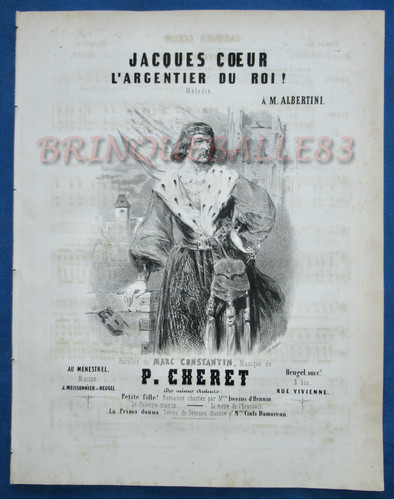 Pierre cheret partition - pierre,