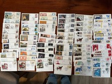 Lot de 76 enveloppes journée