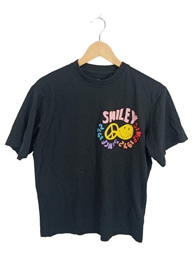 Smiley shirt homme - smiley, noir