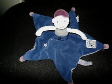 doudou plat étoile poupée