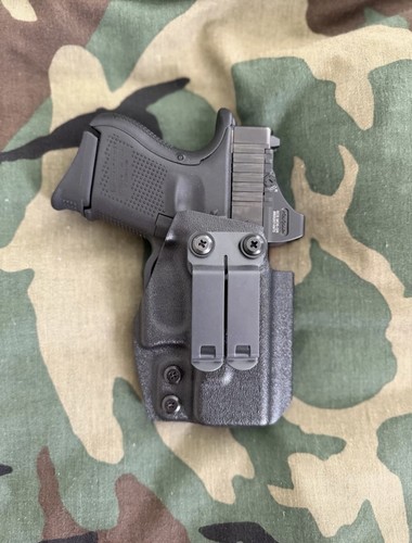 Black kydex iwb holster for - holster,