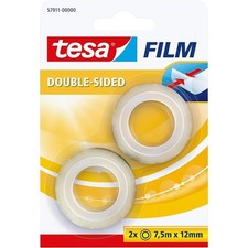 [57911-00000-00] tesa Lot de 2 Rubans Adhésif Double Face Transparent 12 mm x...
