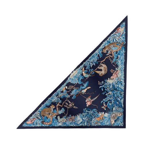 Hermes écharpe triangle - hermes, en