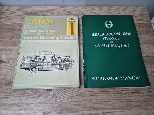 Triumph herald haynes manual - triumph,