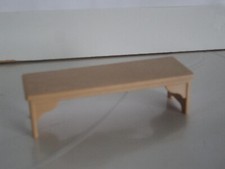 PLAYMOBIL city life banc beige du set 5422 chalet de montagne