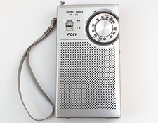 Poste radio poly ancien - radio, mf/go