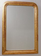 Miroir cheminée bois - cheminée, en