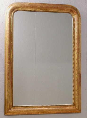 Miroir cheminée bois - cheminée,