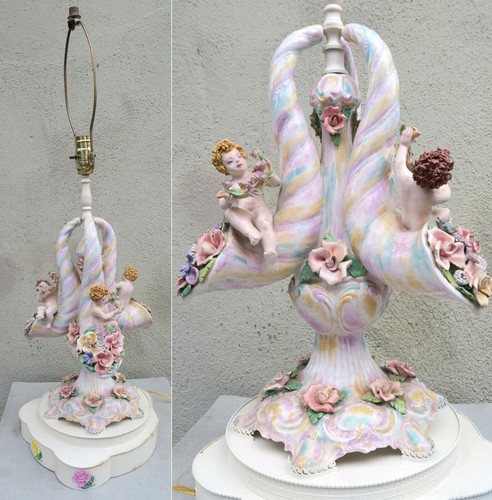Vintage capodimonte porcelain - capodimonte,
