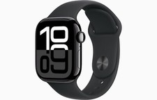 Apple Watch Série 10 GPS 42Mm Boîtier NOIR Bracelet Sport NOIR