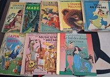 lot 10 livres collection Un petit livre d'or - anciens