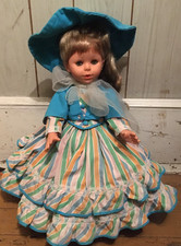 17" all vinyl doll, dated