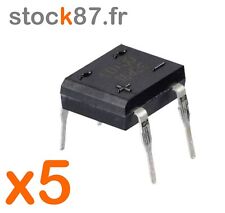 1511/5# Pont de diodes DB107  1A 1000V  -- 5 pcs