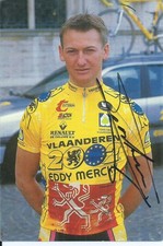 cyclisme  CP  Autographe VERSTREPEN  JOHAN     team  VLAANDEREN 2002