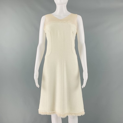 Robe sans manches mollet - robe, en