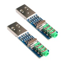 2pcs 5V PCM2704 carte son