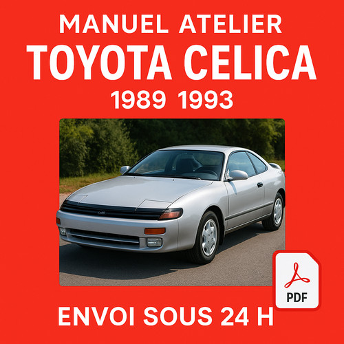Manuel atelier toyota - toyota, celica