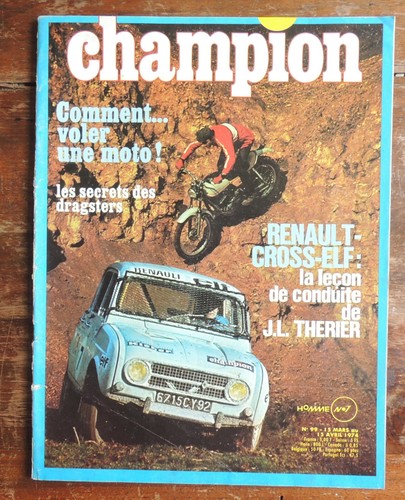 Revue champion de 1974 - champion,