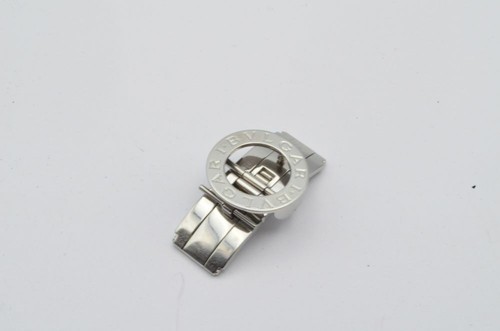 Bulgari cuir bracelet fermoir - bulgari,