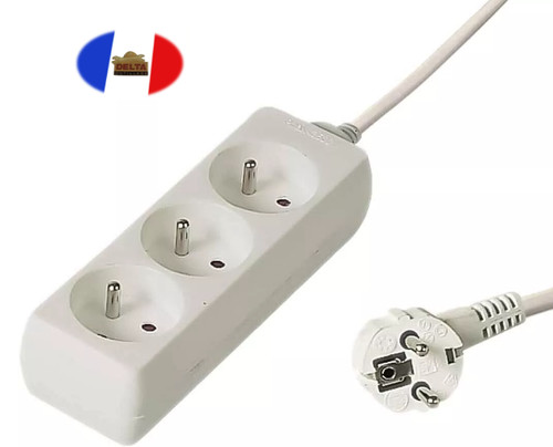 Multiprise electrique bloc - bloc, 3