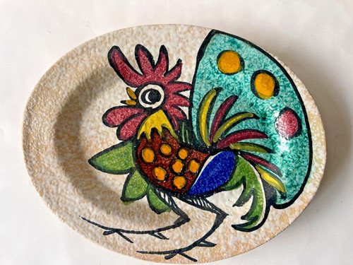 Grand plat vintage - , en