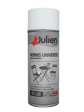 JULIEN VERNIS BRILLANT INCOLORE 3256615070144 TOUS SUPPORT AEROSOL BRICOLAGE