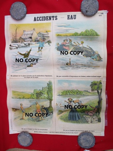 Lot affiches anciennes - de,