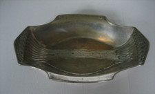 Ancien plat  Métal Argenté