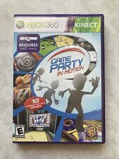 Game Party In Motion XBOX 360 KINECT. CIB TESTED AND WORKS GREAT