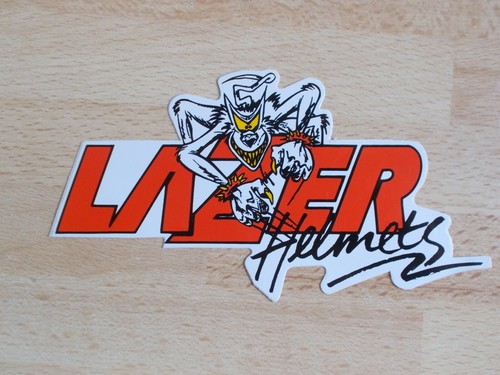 Autocollant casque lazer - casque,