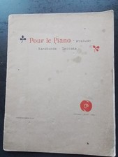 PARTITION ANCIENNE DEBUSSY -