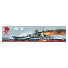 BISMARCK KIT 1:600 Airfix Kit Navi Nouveau modèle