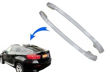 Rails de toit décoratifs pour BMW X6 E71 E72 2008-2015 Argent Roof Rails