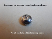 OMEGA N.O.S. COURONNE REMONTOIR BOMBÉE ACIER CROWN Ø 5,3 mm THICK 2,7 mm TAP 0,9