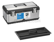 VALISE MALLETTE BOITE OUTILS DE TRAVAIL EN ACIER - POLYPROPYLENE FERVI C648