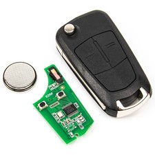 TÉLÉCOMMANDE CLÉ POUR OPEL CORSA D 433Mhz DELPHI 93189840 ID46 PCF7941 HU100