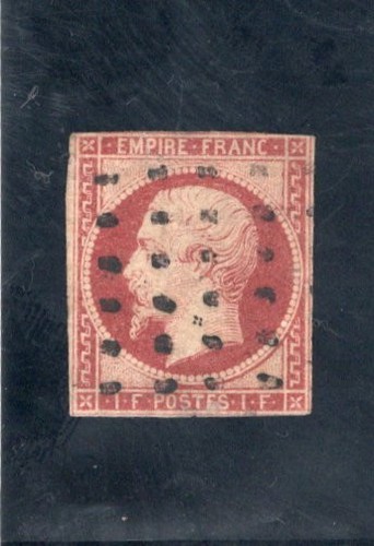 Timbre france type - timbre, napoleon