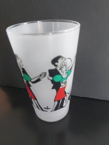 Cabu verre givré - /verre, givrÉ.