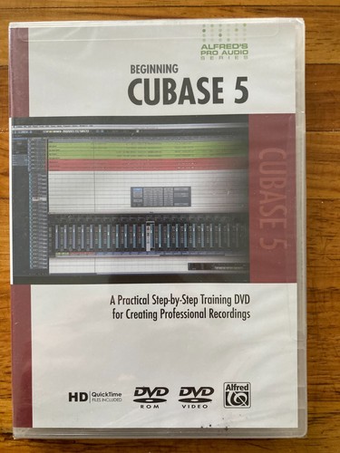 Beginning cubase alfred dvd - 5,